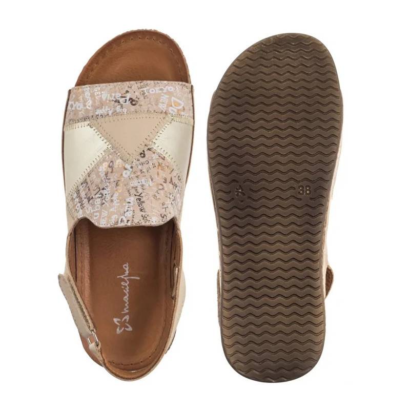 Maciejka Beżowe L7067-04/00-1 (MA1387-b) shoes