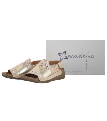 Maciejka Beżowe L7067-04/00-1 (MA1387-b) batai