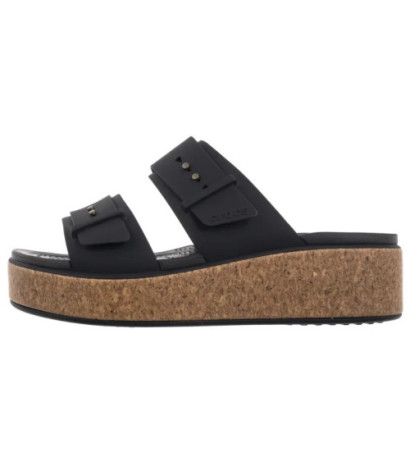 Crocs Brooklyn Cork Buckle Black 211252-001 (CR369-b) shoes