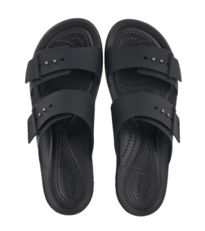 Crocs Brooklyn Cork Buckle Black 211252-001 (CR369-b) batai