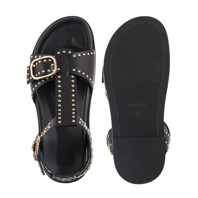 Wojas Czarne 76240-51 (WO310-a) sandals