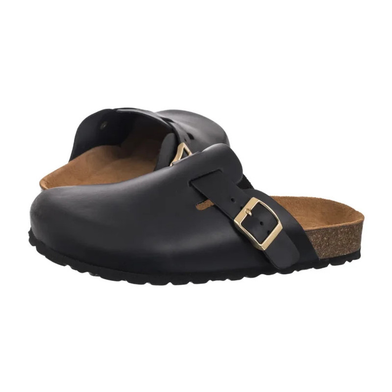 Wojas Czarne 74148-91 (WO312-a) Sieviešu apavi/Flip Flops