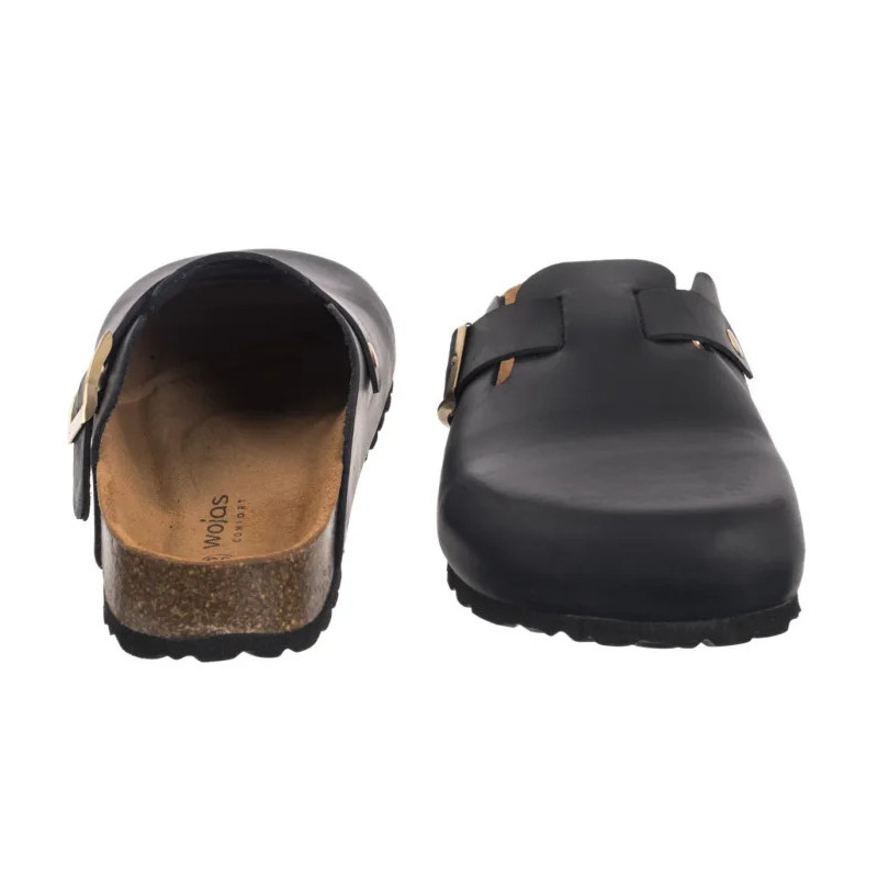 Wojas Czarne 74148-91 (WO312-a) Women's Shoes/Flip Flops