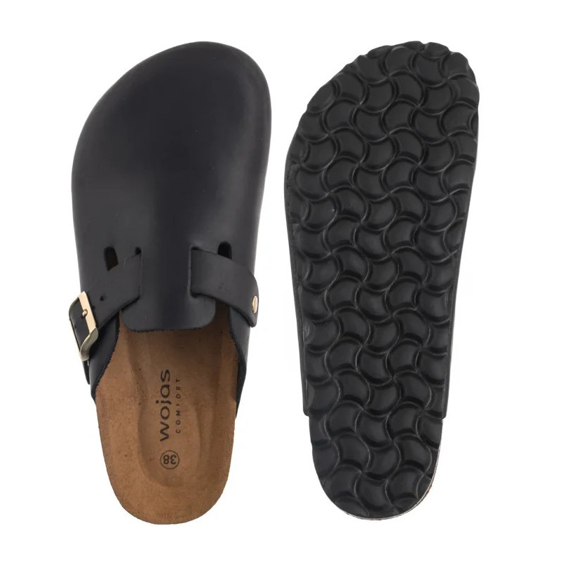 Wojas Czarne 74148-91 (WO312-a) Naiste kingad/klappide klapid