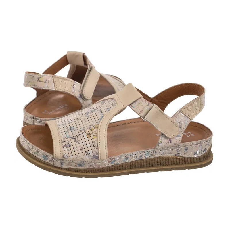 Maciejka Beżowe L7065-04/00-1 (MA1394-b) sandalai