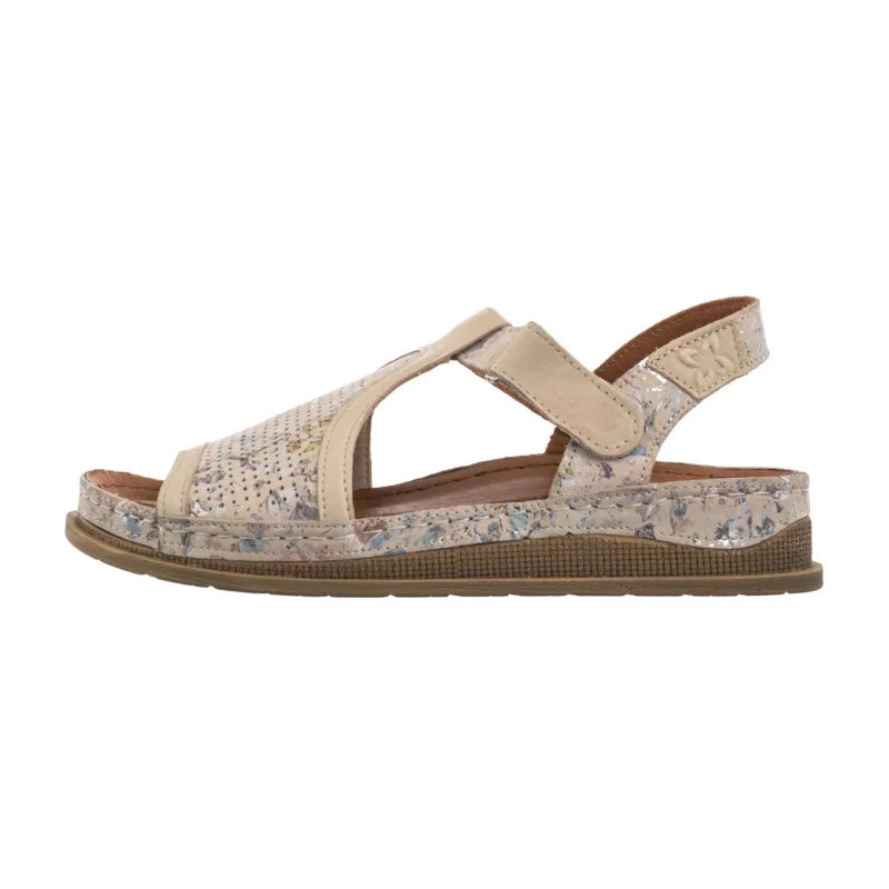 Maciejka Beżowe L7065-04/00-1 (MA1394-b) sandalai