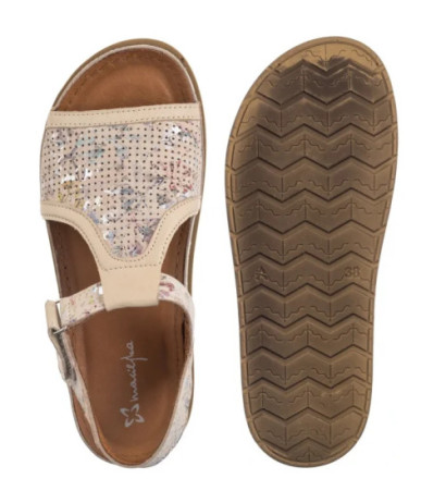 Maciejka Beżowe L7065-04/00-1 (MA1394-b) sandalai