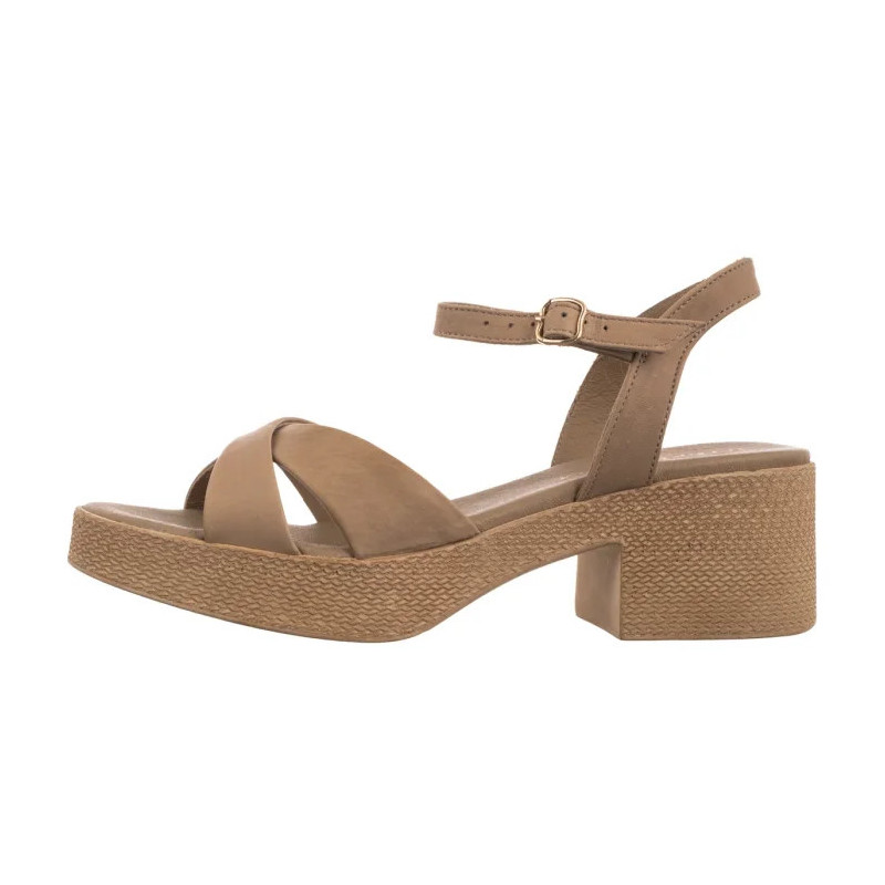 Ryłko Beżowe 3MF91_U_ _B52 (RY1062-a) shoes