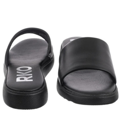 Ryłko Czarne 1IGH8_P2 __45 (RY1063-a) Women's Shoes/Flip Flops
