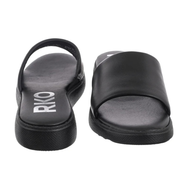 Ryłko Czarne 1IGH8_P2 __45 (RY1063-a) Women's Shoes/Flip Flops