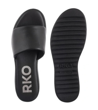 Ryłko Czarne 1IGH8_P2 __45 (RY1063-a) Sieviešu apavi/Flip Flops