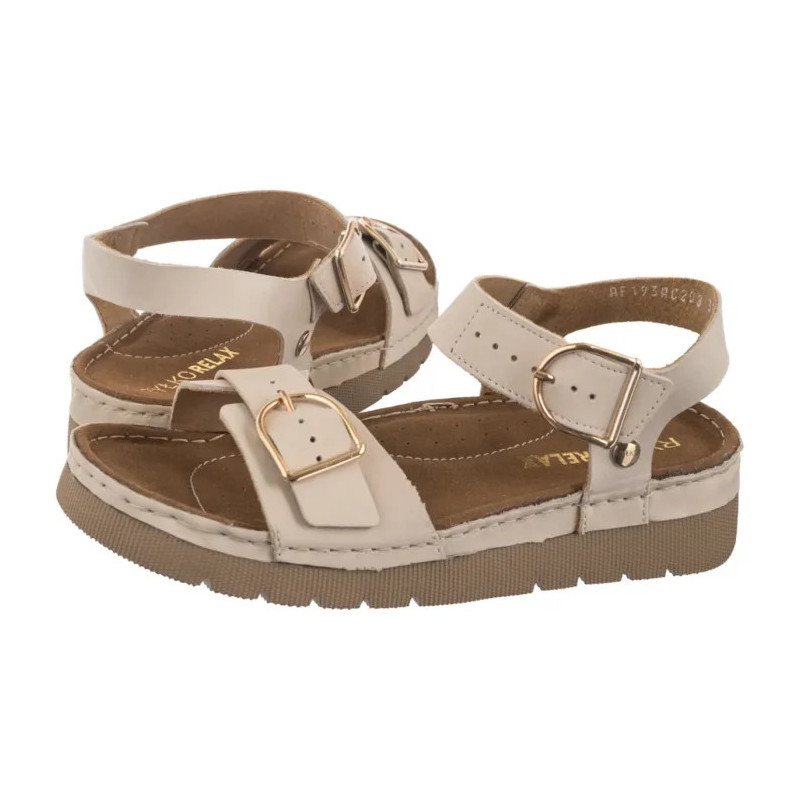 Ryłko Kremowe T1G41_V_ _B88 (RY1065-a) sandals