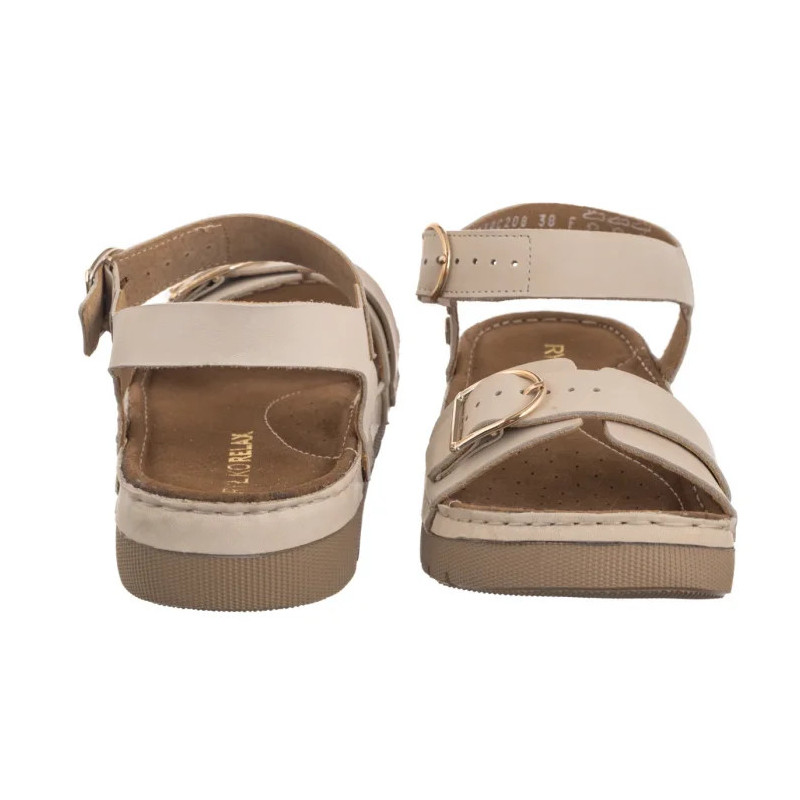 Ryłko Kremowe T1G41_V_ _B88 (RY1065-a) sandals