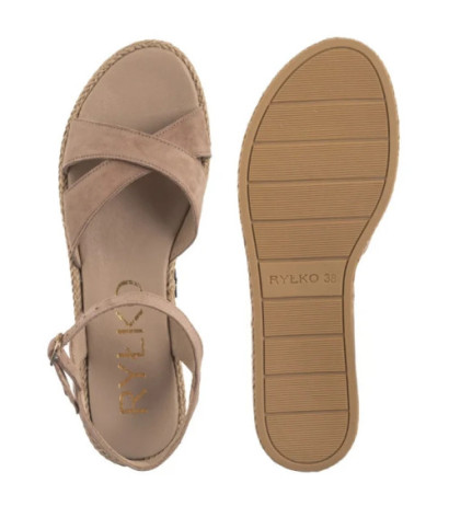 Ryłko Beżowe 1IG21_Z_ _4RG (RY1066-a) sandals