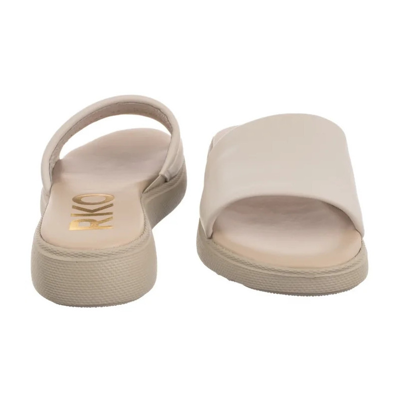 Ryłko Beżowe 1IGH8_P2 _2TS (RY1063-b) Sieviešu apavi/Flip Flops