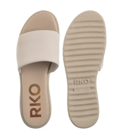 Ryłko Beżowe 1IGH8_P2 _2TS (RY1063-b) Women's Shoes/Flip Flops