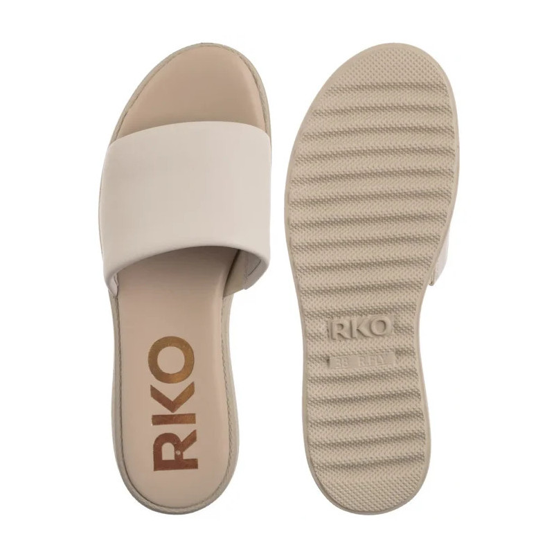 Ryłko Beżowe 1IGH8_P2 _2TS (RY1063-b) Women's Shoes/Flip Flops