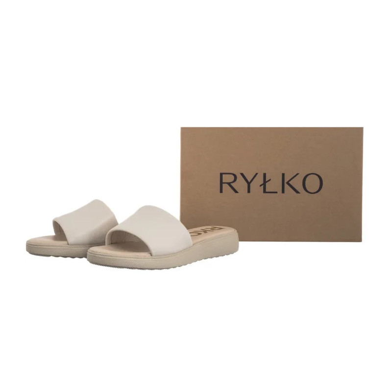 Ryłko Beżowe 1IGH8_P2 _2TS (RY1063-b) Women's Shoes/Flip Flops