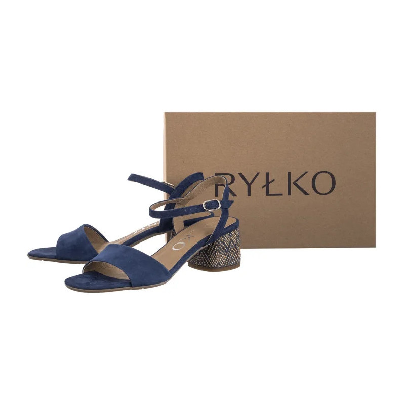 Ryłko Granatowe 4RG44_T1 __4P (RY1074-a) shoes