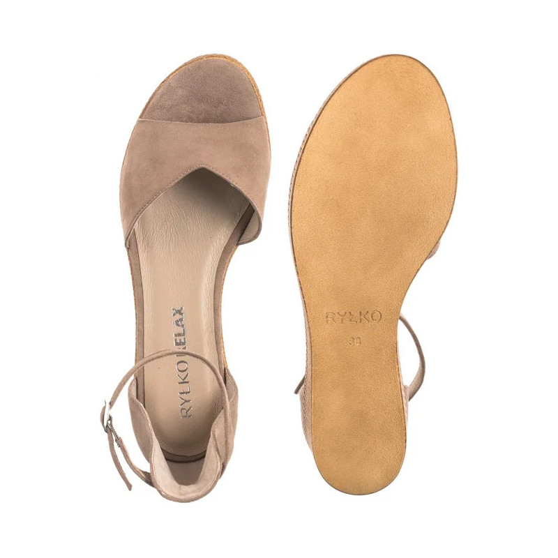 Ryłko Beżowe 3MBL4_V_ _4RG (RY1080-a) shoes