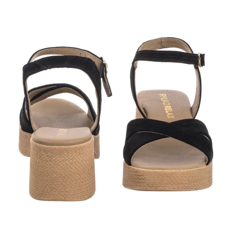 Ryłko Czarne 3MF91_U_ _YZ1 (RY1084-a) shoes