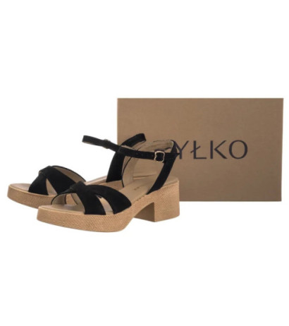 Ryłko Czarne 3MF91_U_ _YZ1 (RY1084-a) shoes