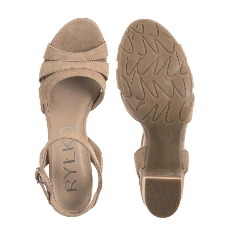 Ryłko Beżowe 7NG28_R_ __H2 (RY1085-a) shoes