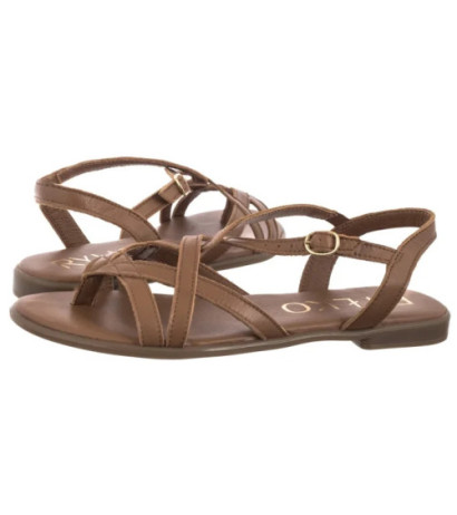 Ryłko Brązowe BCG19_V1 _GD9 (RY1086-a) sandals