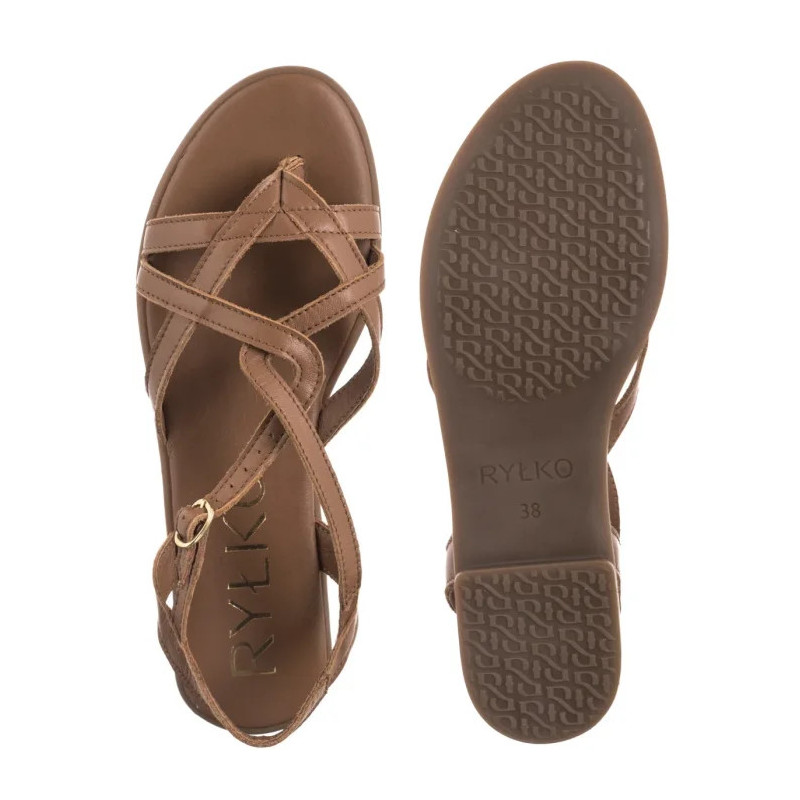 Ryłko Brązowe BCG19_V1 _GD9 (RY1086-a) sandalai