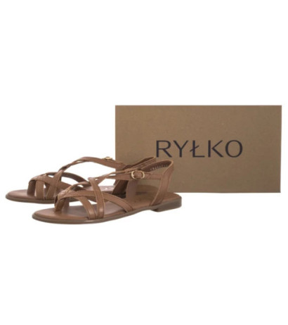 Ryłko Brązowe BCG19_V1 _GD9 (RY1086-a) sandalai