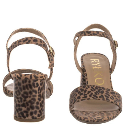 Ryłko Brązowe/Czarne 6TFF6_T_ _5TS (RY1090-a) shoes