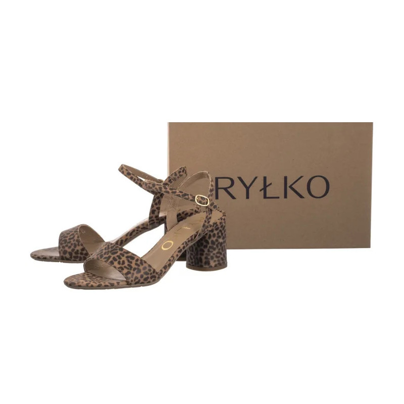 Ryłko Brązowe/Czarne 6TFF6_T_ _5TS (RY1090-a) shoes