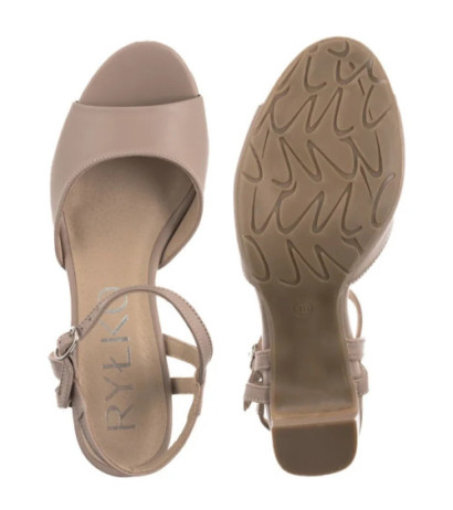 Ryłko Beżowe 7NG25_T7 _3TG (RY1091-a) kurpes