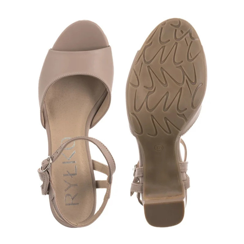 Ryłko Beżowe 7NG25_T7 _3TG (RY1091-a) kurpes