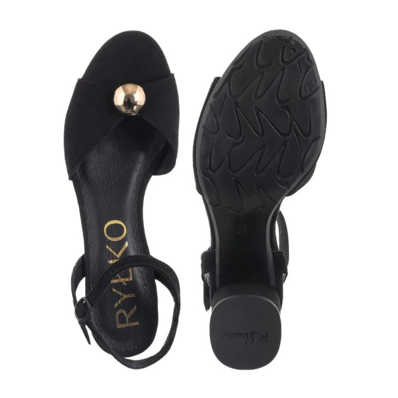 Ryłko Czarne 6TG60_T_ __14 (RY1092-a) shoes