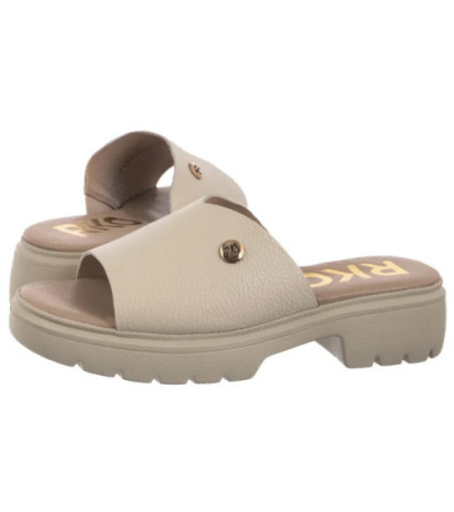 Ryłko Kremowe 1IGI3_P1 _6NJ (RY1093-a) Sieviešu apavi/Flip Flops
