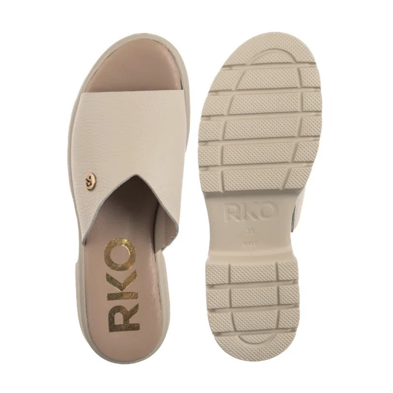 Ryłko Kremowe 1IGI3_P1 _6NJ (RY1093-a) Women's Shoes/Flip Flops