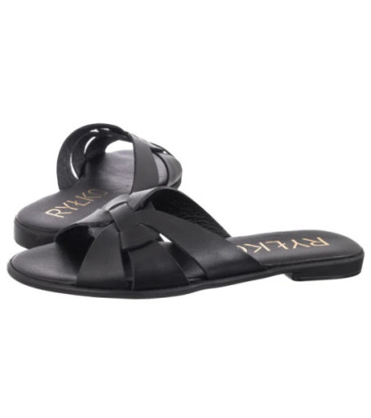 Ryłko Czarne 0AGH7_A1 __21  (RY1098-a) Women's Shoes/Flip Flops