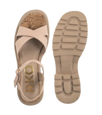 Ryłko Beżowe 3MF91_Y_ _6NY (RY1105-a) shoes