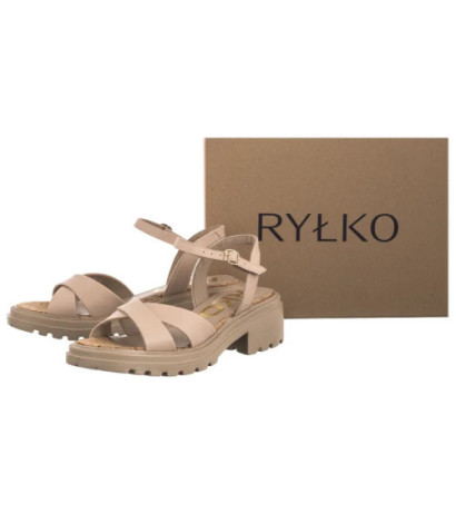 Ryłko Beżowe 3MF91_Y_ _6NY (RY1105-a) shoes