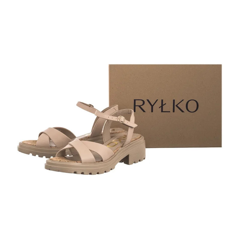 Ryłko Beżowe 3MF91_Y_ _6NY (RY1105-a) kurpes