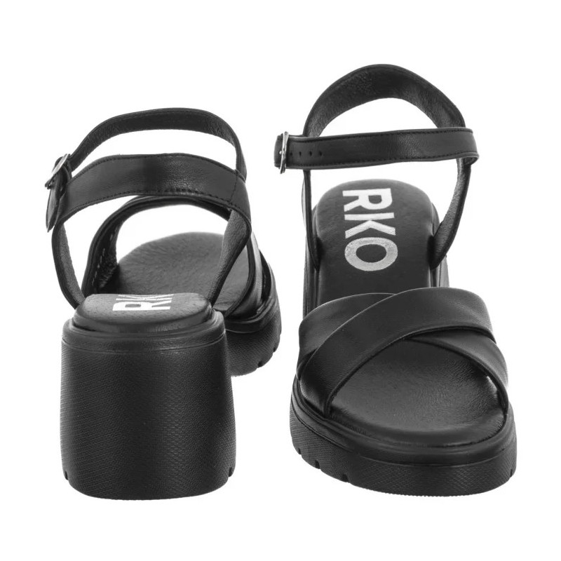 Ryłko Czarne 4RF87_Q_ __45 (RY1106-a) shoes