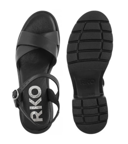 Ryłko Czarne 4RF87_Q_ __45 (RY1106-a) shoes