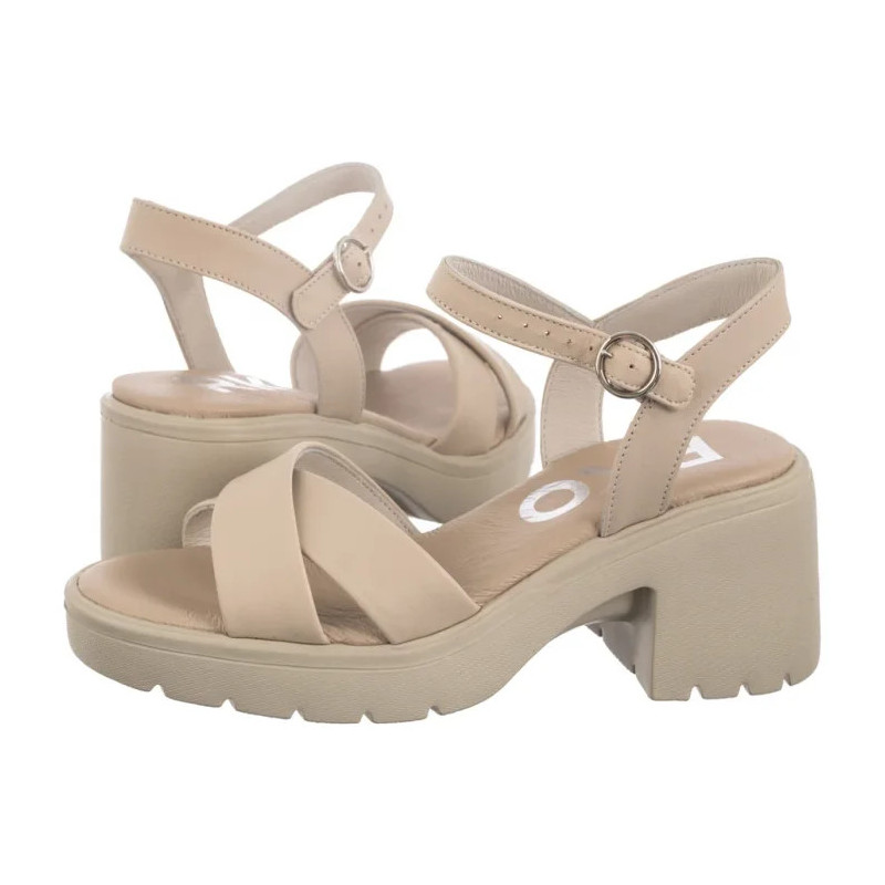 Ryłko Beżowe 4RF87_Q_ _258 (RY1106-b) shoes