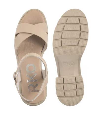 Ryłko Beżowe 4RF87_Q_ _258 (RY1106-b) shoes