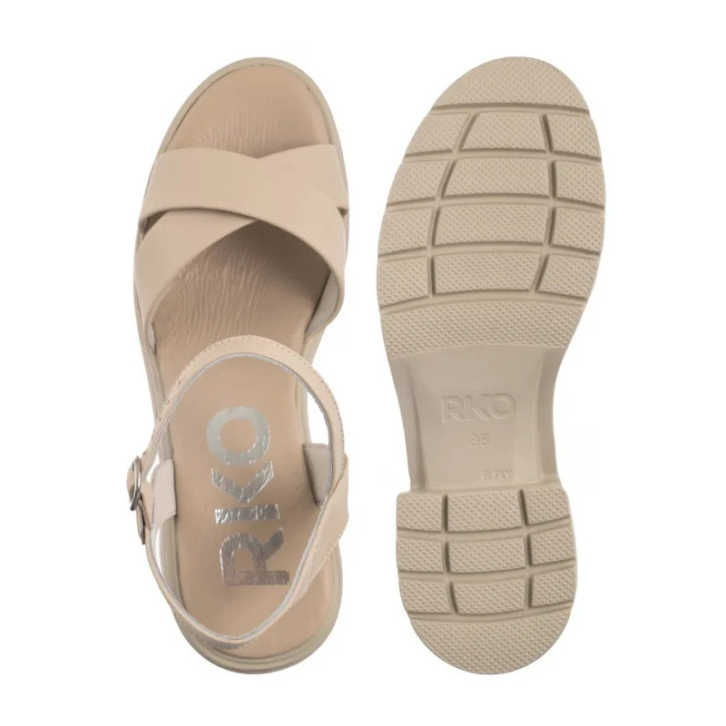 Ryłko Beżowe 4RF87_Q_ _258 (RY1106-b) shoes