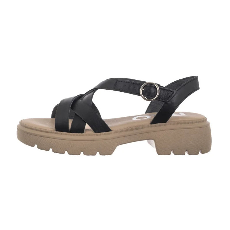 Ryłko Czarne 1IG13_P1 __21 (RY1112-a) sandals