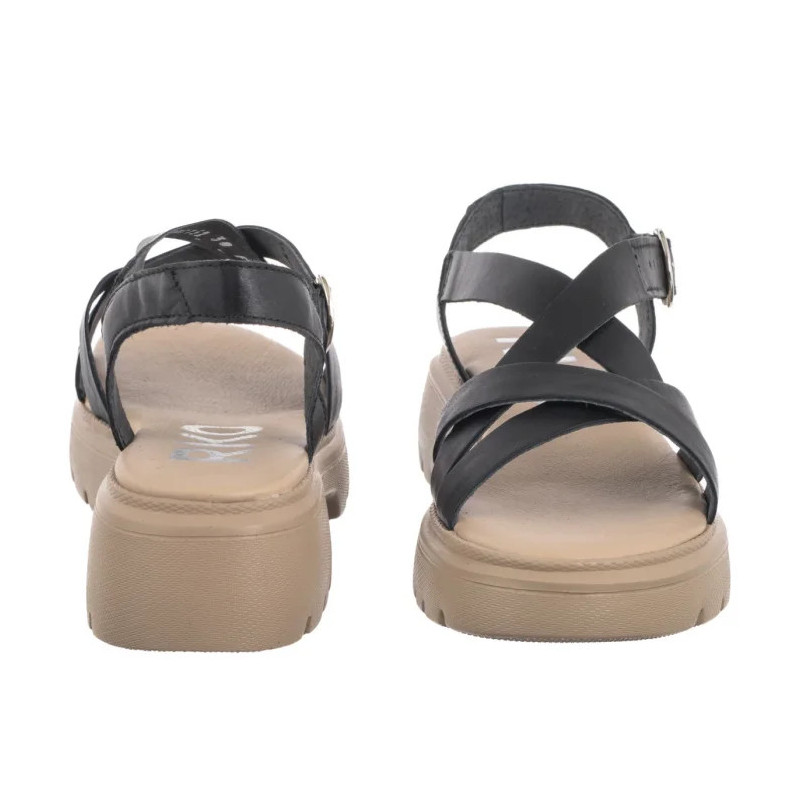 Ryłko Czarne 1IG13_P1 __21 (RY1112-a) sandals