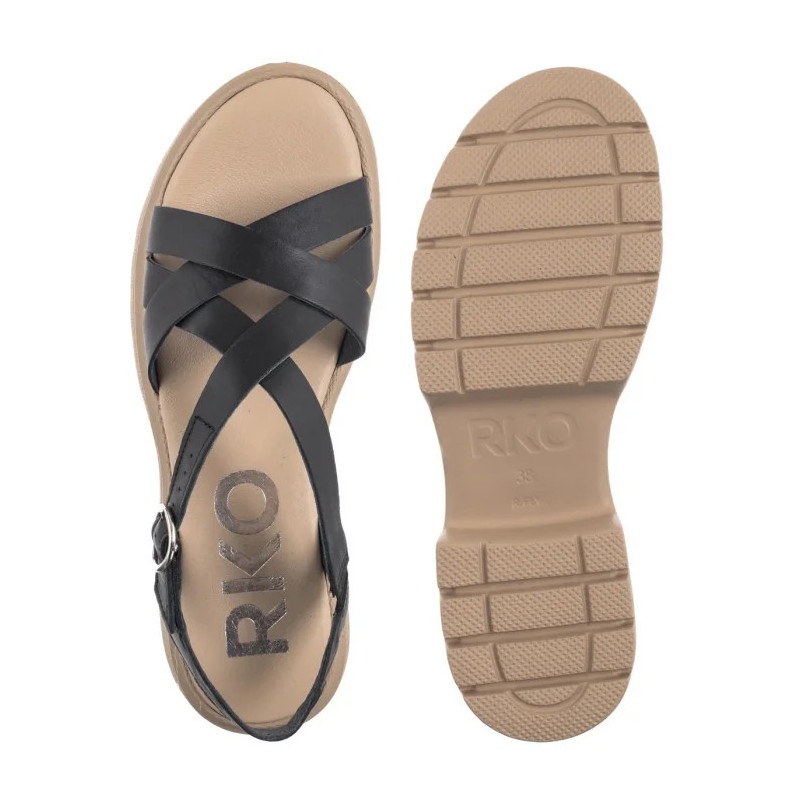 Ryłko Czarne 1IG13_P1 __21 (RY1112-a) sandals
