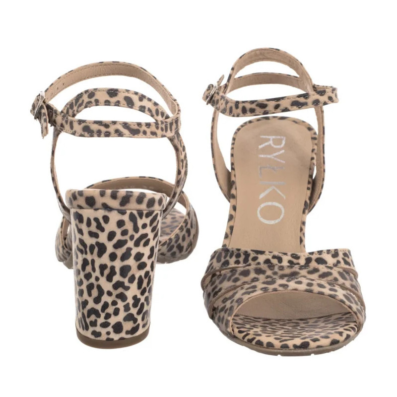 Ryłko Beżowe/Czarne 7NG28_R_ __HB (RY1119-a) bateliai